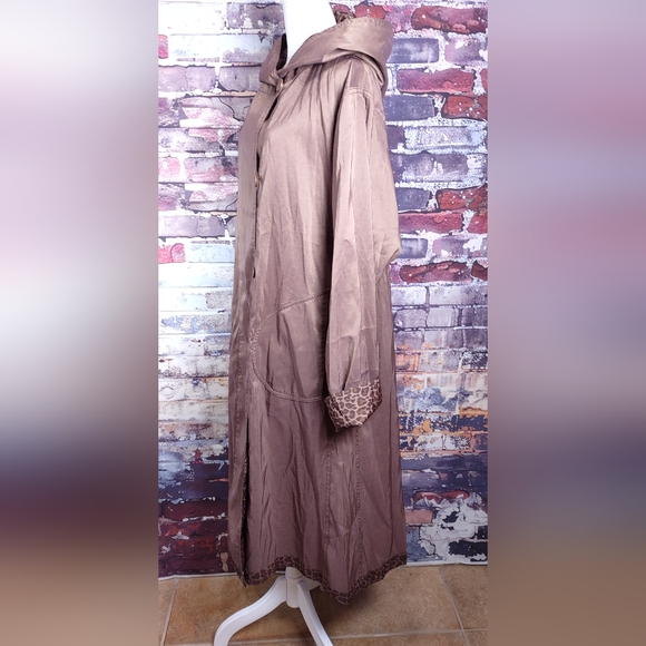 Nordstrom Reversible Leopard Print Hooded Coat - Picture 8 of 14